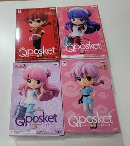  Qpocket RANMA らんま1/2 フィギュア 全4個セット 