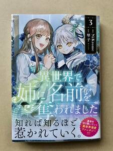 異世界で姉に名前を奪われました　３　漫画 NiKrome 　琴子／原作