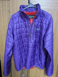 パタゴニアpatagonia ナノパフ プルオーバー ジャケット S　パープル　美品