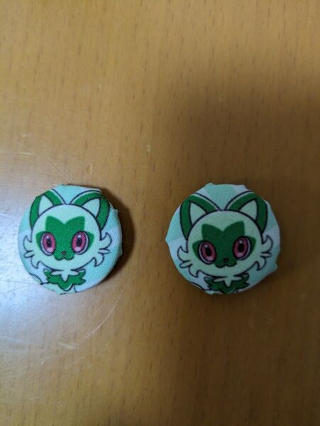 ニャオハ ポケモン ヘアゴム ボタン