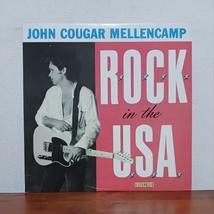 12インチシングル/ ジョン・クーガー・メレンキャンプ☆JOHN COUGAR MELLENCAMP「ロック・イン・ザ・U.S.A./ R.O.C.K. IN THE U.S.A.」US盤_画像1