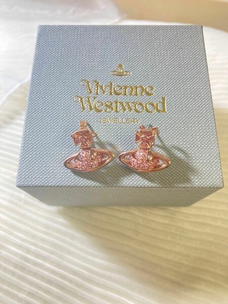 Vivienne Westwood ピアス ピンクゴールド