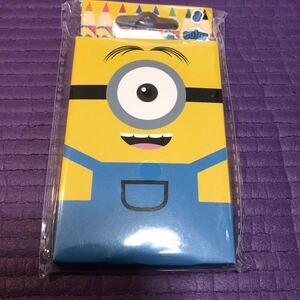 送料 120円 新品 未使用 未開封 即決 鉛筆 ミニオンズ ミニオン minions 8色 色えんぴつ その他 出品中 c