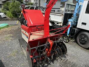  snow blower work car snowplow car Yanmar YANMAR YSR1300 excellent level low running Gifu city exhibition 