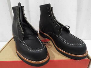 REDWING 9213 6Inch MOC TOE BLACK BOOTS レッドウィング 6インチ モックトー ブーツ 26.5cm US8.5 ブラック