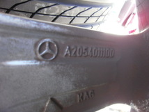 Mercedes・Benz メルセデス・ベンツ Cクラス W205 AMG 18インチホイール A2054011100、BRIDGESTONE タイヤ1本 m0507_画像7