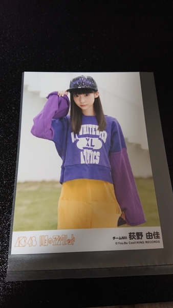 AKB48 11月のアンクレット 劇場盤 生写真 荻野由佳