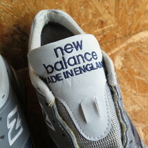 26.5cm ENGLAND製 M1500UKG ニューバランス スエード New Balance レザー イギリス製 M991 992 M1400 USA M1300 復刻モデル GRAY グレー UK_画像9