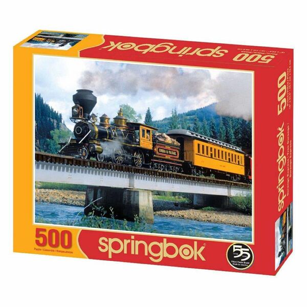 Springbok 500 Piece 500ピース ジグソーパズル 機関車