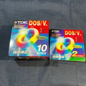 フロッピーディスク TDK ★ 12ディスク　長期保管　未開封品