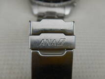 ANA The 50th Anniversary - CITIZEN E811 [ Junk ] / 全日空５０周年記念 パイロットクロノグラフタイプ [ ジャンク品 ]_画像10