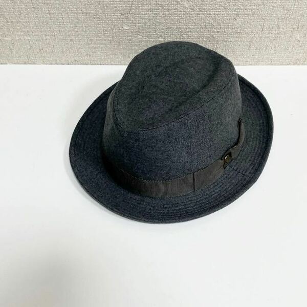 P 新品 TOKIO HATトーキョーハット 帽子 中折れハット Lサイズ58cm サイズ調節可能 渋沢栄一