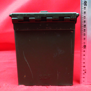 メーカー不明 弾薬箱 弾薬ケース 2-200RD AMMO MAGAZINES アンモ ボックス 缶 工具入れ サバゲー ミリタリー 管理6B0124E-B3の画像6
