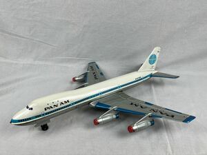 ブリキ玩具★ATC 旭玩具製作所（アサヒ玩具）★ボーイング747★パンナム PAN AM★フリクション★希少特大