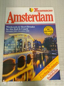 1980年代 洋書 旅行雑誌 アムステルダム