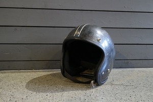 0658 BUCO GT ヘルメット ブラック ラメ ビンテージ 