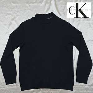 【CALVIN KLEIN】カルバンクラインのハイネック長袖Tシャツ