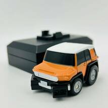 ◯動作確認済み　チョロQ キューアイズ　トヨタ　FJ CRUISER タカラトミー◯自動走行　Q-eyes TAKARATOMY_画像1