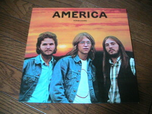 日本盤オリジナル！アメリカ/ホームカミングHOMECOMING/AMERICA （国内盤１LP）Ｐ―８２９１Ｗ　定価2000円　グリーンレーベル 1972年