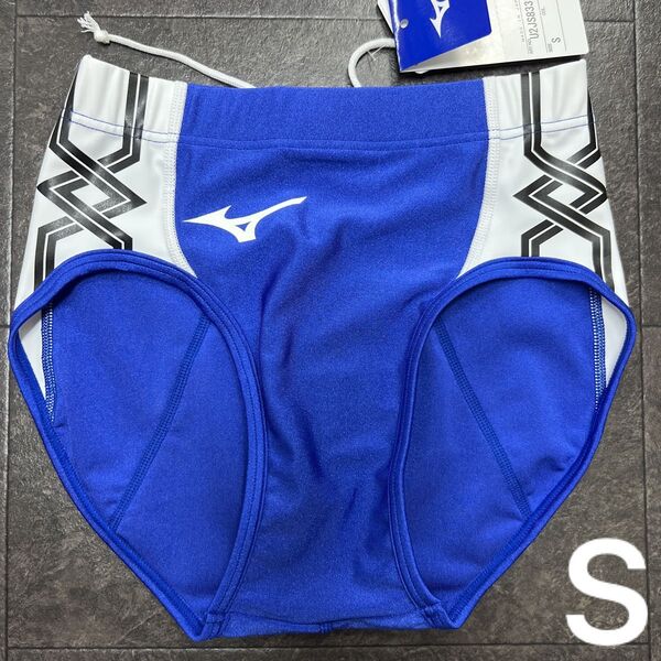 ミズノ 女子陸上レーシングショーツ Sサイズ サーフブルー×ホワイト 未使用新品