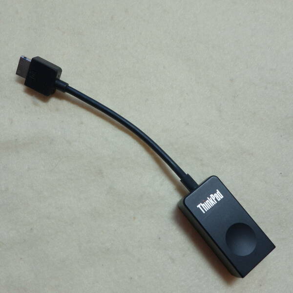 Lenovo ethernet adapter◆イーサネットアダプター◆有線LAN◆ThinkPad イーサネット拡張ケーブル EX280