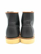 RED WING レッドウィング 6inch Classic Moc 6インチモックトゥブーツ ブラック 25cm 8859 ITU6H8EU5VCO_画像3