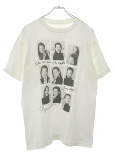 BIOTOP ビオトープ BRUCE WEBER 10C/Kate Moss コラボプリントTシャツ ホワイト XL GMM-70470-C IT0J728W1KTC