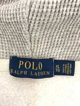 POLO RALPH LAUREN ポロラルフローレン ポニー刺繍 ジップアップスウェットパーカー グレー XL ITDHX6U60AH0_画像3