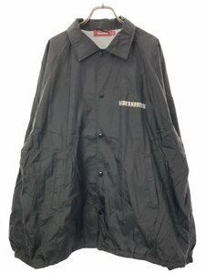 HIDE AND SEEK ハイドアンドシーク Nylon Coaches Jacket ナイロンコーチジャケット ブラック XL HJ-080221 IT4R5O0PIZZ0