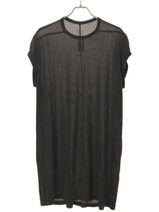 Rick Owens リックオウエンス 16SS レーヨンシルク ロングカットソー ブラック 38 RP16S9211-JS ITUHIFUBGIIO