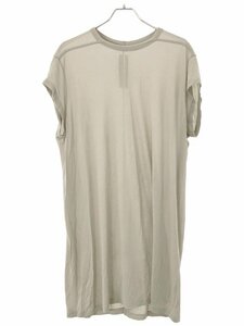 Rick Owens リックオウエンス 16SS レーヨンシルク ロングカットソー パール 38 RP16S9211-JS IT2G37PRYSZQ