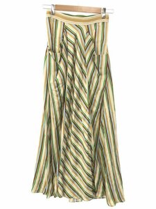 3.1 Phillip Lim Three One Philiplim 19SS Multi Stripe Maxi Skirt Mix 00 E191-3824FRS ITHQ7993X4VC