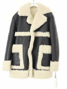 sacai サカイ 22AW Faux Shearling Blouson フェイクシアリングジャケット 22-02902M ブラック×アイボリー 1 ITAJDDNO1290