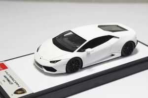 1/43 Make Up Lamborghini Huracan Matte White EM318A12 EIDOLON / メイクアップ ランボルギーニ ウラカン マットホワイト アイドロン