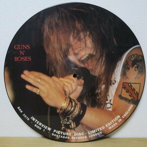 LP★GUNS N’ ROSES / LIMITED EDITION INTERVIEW PICTURE DISC (Picture Disc ピクチャー盤)