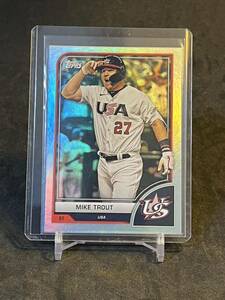 2023 Topps WBC マイクトラウト wbc USA代表 キャプテン　Mike Trout