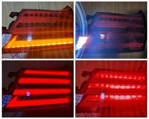 ★★ 早い者勝ち valenti ヴァレンティ 30 アルファード 前期 ジュエル LED テール ランプ REVO TYPE2 シーケンシャル tt30alp-rc-2 レッド_画像4