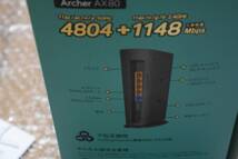 ★☆//美品♪TP-Link Wi-Fiルーター Archer AX80 [Wi-Fi 6(ax) /IPv6対応] 8ストリーム AX6000 高速//☆★_画像8