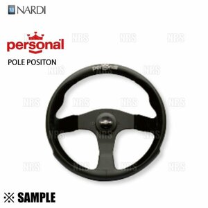  limited amount great special price NARDI personal paul (pole) position 350mm/35 pie black leather / suede (P002