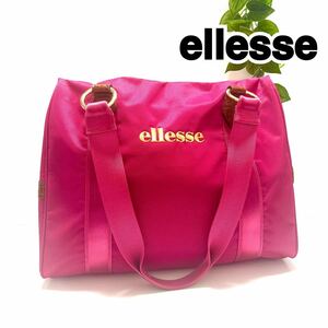 [ beautiful goods ]ellesse ellesse tote bag mother's bag pink high capacity 