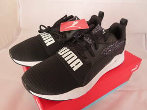 売り切り◆◇未使用　PUMA ユニセックス プーマ ワイヤード ラン スニーカー　ブラック　◇◆