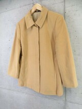 4210s15◆美品です◆カシミヤ100%◆DAKS ダックス ジャケット コート 11AR/日本製/シャツ/ブラウス/セーター/レディース/女性/婦人_画像2