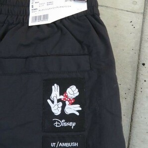 012m15◆新品◆完売コラボ◆UNIQLO ユニクロ AMBUSH アンブッシュ DISNEY ディズニー ナイロンジャージパンツ S/ミッキーマウス/ミニーの画像3