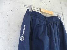 5110s30◆セットアップ◆Sergio Tacchini セルジオタッキー二 裏地起毛 ナイロンジャージ 上下 L/ウインドブレーカー/ジャケット/パンツ_画像7