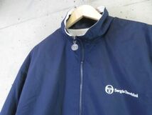 5110s30◆セットアップ◆Sergio Tacchini セルジオタッキー二 裏地起毛 ナイロンジャージ 上下 L/ウインドブレーカー/ジャケット/パンツ_画像3