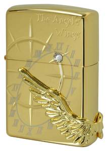 Zippo ジッポライター 限定2,000個 The Angels Wings 20th anniversary エンジェル ウイング 20周年記念 金ミラー PAW-20th GD