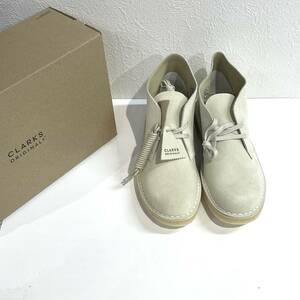 新品　 Clarks ORIGINALS デザートブーツ UK9G / クラークス オリジナルズ / スエード / オフホワイトスエード　28cm