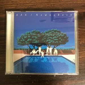 (G3066) 帯付 中古100円 AAA No Way Back (DVD付)