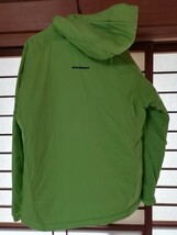 未使用 人気商品 MAMMUT FLEXLIGHT INSULATION 1013-22961 メンズジャケット マムート グリーン Hoody Men MAMMUT_画像2