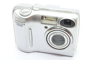 【外観並級】Nikon ニコン COOLPIX E5600 クールピクス シルバー コンパクトデジタルカメラ　#s2994